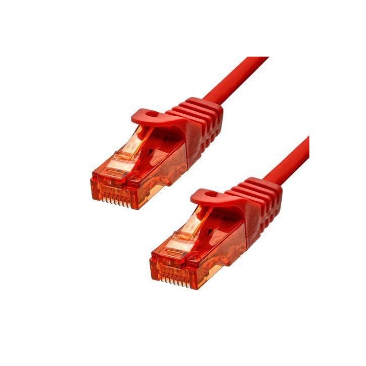 6UTP-0075R ProXtend CAT6 U/UTP CU LSZH Ethernet Cable Red 75cm 832219 NONE - Only use for non-battery items