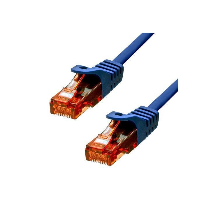 6UTP-0075BL ProXtend CAT6 U/UTP CU LSZH Ethernet Cable Blue 75cm WIPOE11S48V NONE - Only use for non-battery items