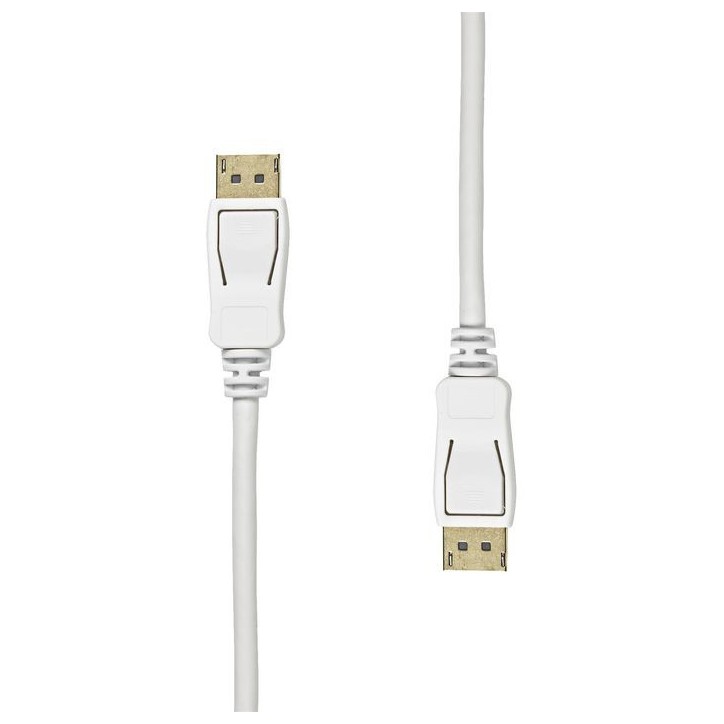 DP1.4-002W ProXtend DisplayPort Cable 1.4 2M White 827039 NONE - Only use for non-battery items