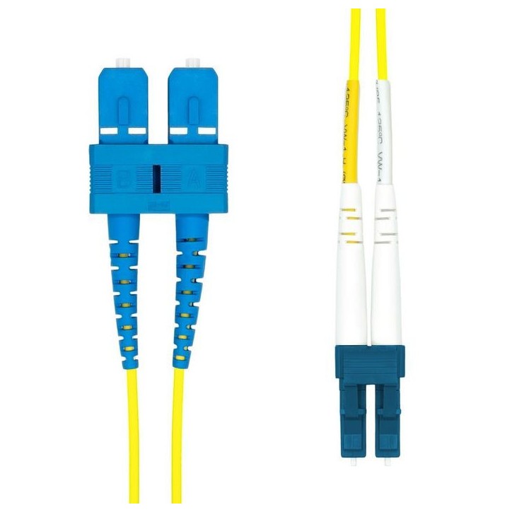 FO-LCSCOS2D-005 ProXtend LC-SC UPC OS2 Duplex SM Fiber Cable 5M 827260 NONE - Only use for non-battery items