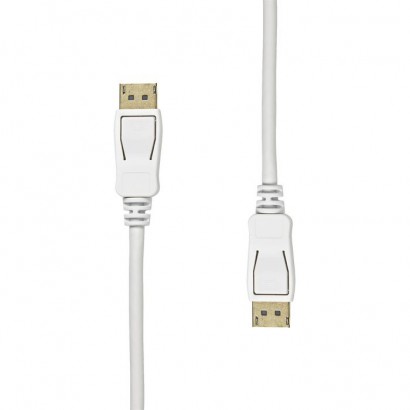 DP1.4-001W ProXtend DisplayPort Cable 1.4 1M White 863940 NONE - Only use for non-battery items
