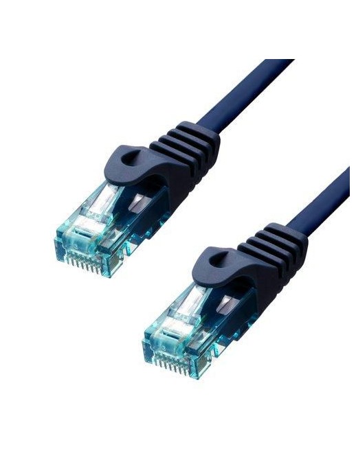 6AUTP-0075BL ProXtend CAT6A U/UTP CU LSZH Ethernet Cable Blue 75cm 822420 NONE - Only use for non-battery items
