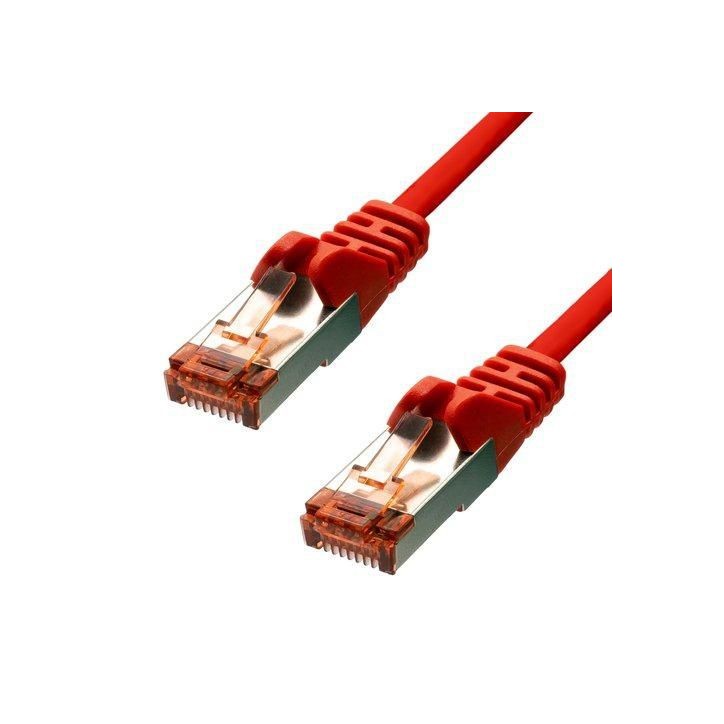 V-6FUTP-005R ProXtend CAT6 F/UTP CCA PVC Ethernet Cable Red 50cm 827134 NONE - Only use for non-battery items