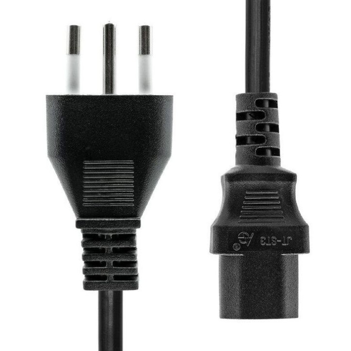 PC-LC13-001 ProXtend Power Cord Italy to C13 1M Black 827236 NONE - Only use for non-battery items