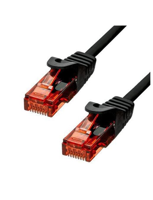 6UTP-20B ProXtend CAT6 U/UTP CU LSZH Ethernet Cable Black 20m 833099 NONE - Only use for non-battery items