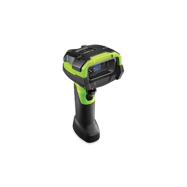 DS3678-ER3U42A2SVW Zebra DS3678-ER RUGGED GREEN,VIBRATION,NO LINE CORD KIT: SCANNER, USB CABLE, STANDARD CRADLE, PSU,DC CABLE 82