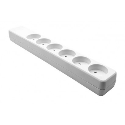 KIT6-0W ProXtend Danish IT Power Strip 6-way White 833116 White