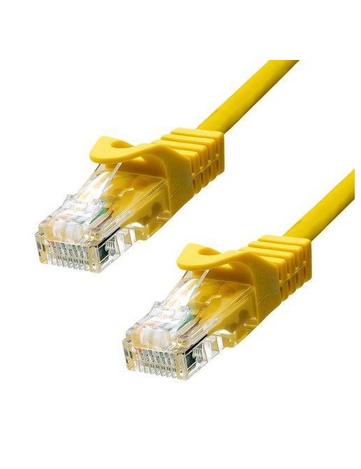 5UTP-005Y ProXtend CAT5e U/UTP CU PVC Ethernet Cable Yellow 50cm 827243 NONE - Only use for non-battery items