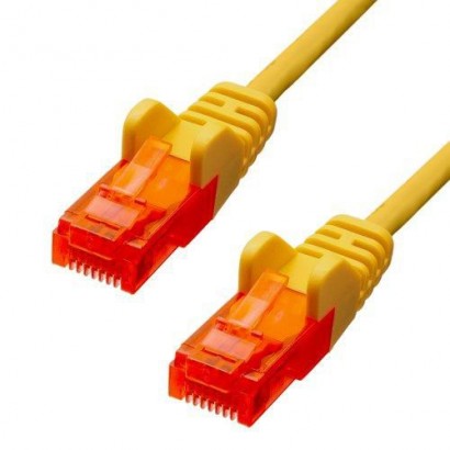 V-6UTP-05Y ProXtend CAT6 U/UTP CCA PVC Ethernet Cable Yellow 5m 832241 NONE - Only use for non-battery items