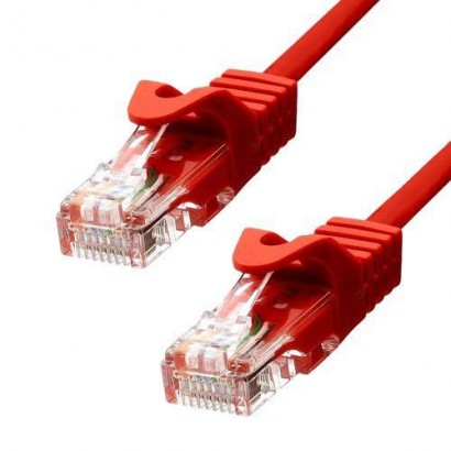 5UTP-015R 5UTP-015R ProXtend CAT5e U/UTP CU PVC Ethernet Cable Red 1.5m 832260 NONE - Only use for non-battery items