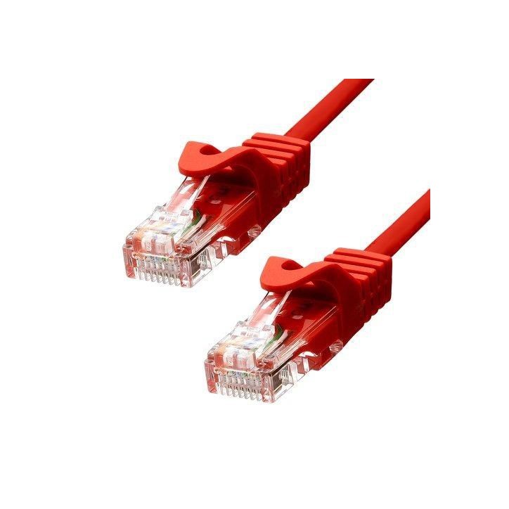 5UTP-015R ProXtend CAT5e U/UTP CU PVC Ethernet Cable Red 1.5m 832260 NONE - Only use for non-battery items