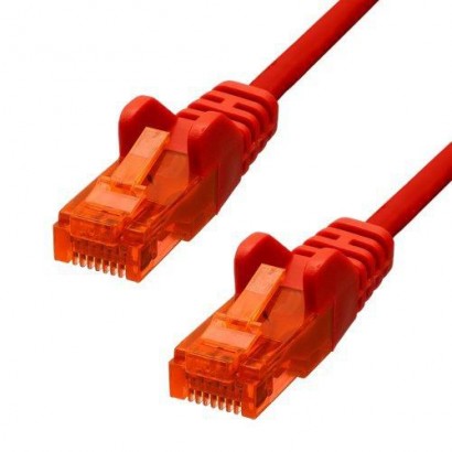 V-6UTP-05R V-6UTP-05R ProXtend CAT6 U/UTP CCA PVC Ethernet Cable Red 5m 832256 NONE - Only use for non-battery items