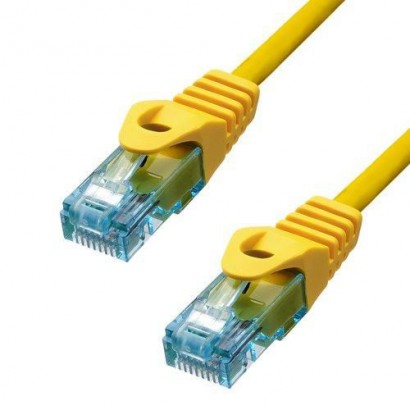 6AUTP-01Y ProXtend CAT6A U/UTP CU LSZH Ethernet Cable Yellow 1m 827291 NONE - Only use for non-battery items