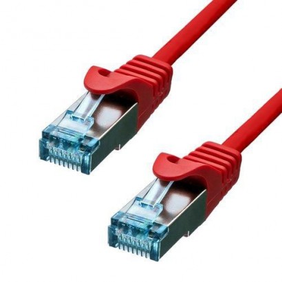 6ASFTP-0075R 6ASFTP-0075R ProXtend CAT6A S/FTP CU LSZH Ethernet Cable Red 75cm 828792 NONE - Only use for non-battery items
