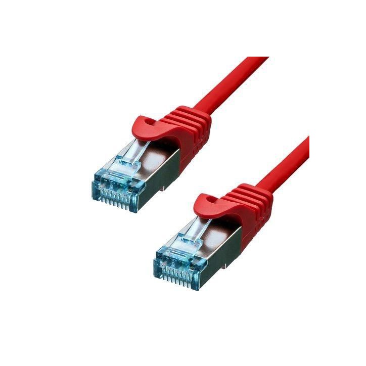 6ASFTP-0075R ProXtend CAT6A S/FTP CU LSZH Ethernet Cable Red 75cm 828792 NONE - Only use for non-battery items
