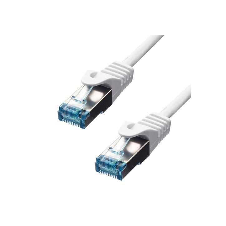 6ASFTP-15W ProXtend CAT6A S/FTP CU LSZH Ethernet Cable White 15m 823745 NONE - Only use for non-battery items 6ASFTP-15W ProXtend CAT6A S/FTP CU LSZH Ethernet Cable White 15m 823745 NONE - Only use for non-battery items