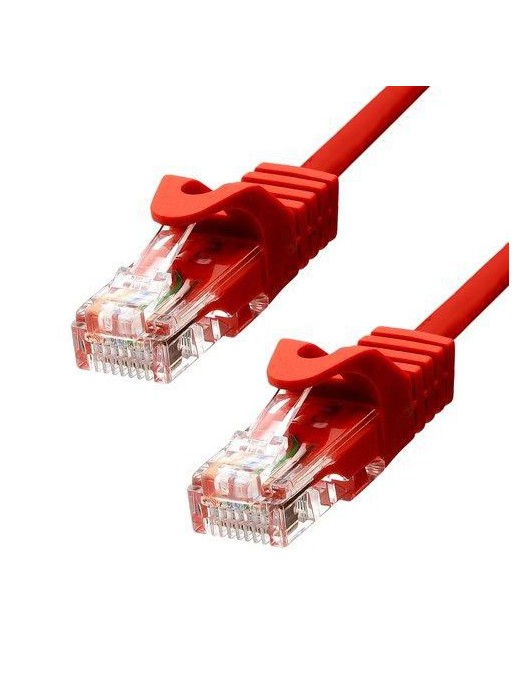 5UTP-02R ProXtend CAT5e U/UTP CU PVC Ethernet Cable Red 2m 835283 NONE - Only use for non-battery items