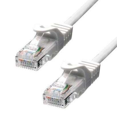 5UTP-015W ProXtend CAT5e U/UTP CU PVC Ethernet Cable White 1.5m LFA400 NONE - Only use for non-battery items