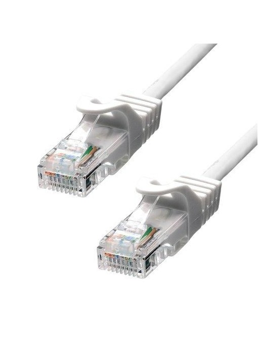 5UTP-015W 5UTP-015W ProXtend CAT5e U/UTP CU PVC Ethernet Cable White 1.5m LFA400 NONE - Only use for non-battery items