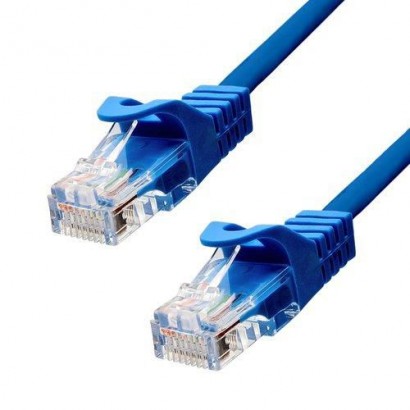 5UTP-03BL ProXtend CAT5e U/UTP CU PVC Ethernet Cable Blue 3m 833092 NONE - Only use for non-battery items