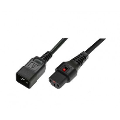 88032 NEXT UPS Systems IEC-LOCK POWER CABLE - IEC-C20(M) -lt/gt/ IEC-C13(F) 2M 822480 NONE - Only use for non-battery items
