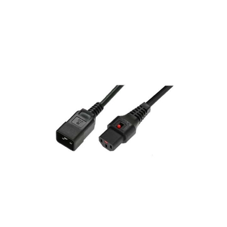 88032 NEXT UPS Systems IEC-LOCK POWER CABLE - IEC-C20(M) -lt/gt/ IEC-C13(F) 2M 822480 NONE - Only use for non-battery items