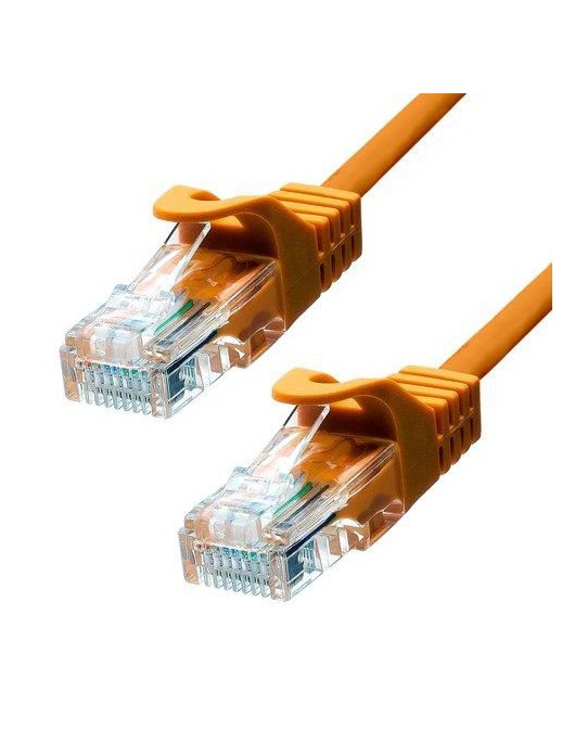 5UTP-03O ProXtend CAT5e U/UTP CU PVC Ethernet Cable Orange 3m NONE - Only use for non-battery items
