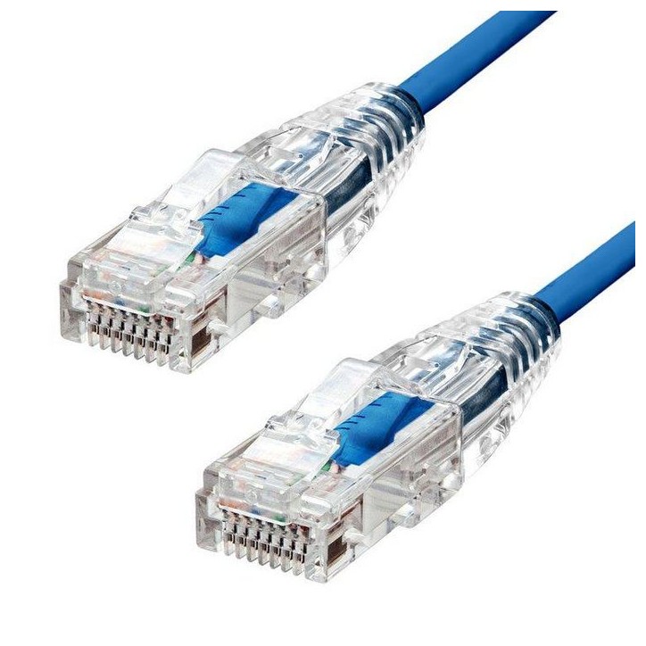 S-6AUTP-0075BL ProXtend Ultra Slim CAT6A U/UTP CU LSZH Ethernet Cable Blue 75cm 827268 NONE - Only use for non-battery items