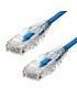 S-6AUTP-0075BL S-6AUTP-0075BL ProXtend Ultra Slim CAT6A U/UTP CU LSZH Ethernet Cable Blue 75cm 827268 NONE - Only use for non...