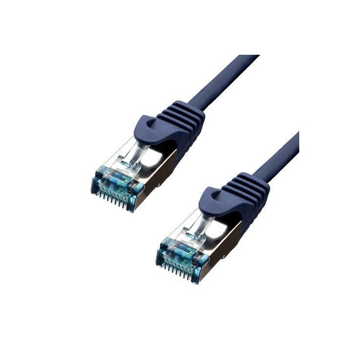 6ASFTP-0025BL ProXtend CAT6A S/FTP CU LSZH Ethernet Cable Blue 25cm 833118 NONE - Only use for non-battery items