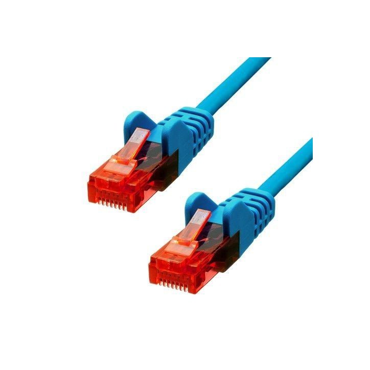 V-6UTP-03BL ProXtend CAT6 U/UTP CCA PVC Ethernet Cable Blue 3m 1059723 NONE - Only use for non-battery items