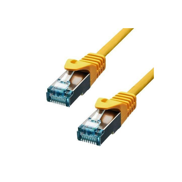 6ASFTP-03Y ProXtend CAT6A S/FTP CU LSZH Ethernet Cable Yellow 3m 50XV4 NONE - Only use for non-battery items