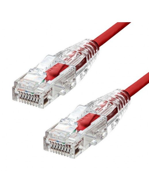 S-6UTP-003R ProXtend Ultra Slim CAT6 U/UTP CU LSZH Ethernet Cable Red 30cm 833095 NONE - Only use for non-battery items