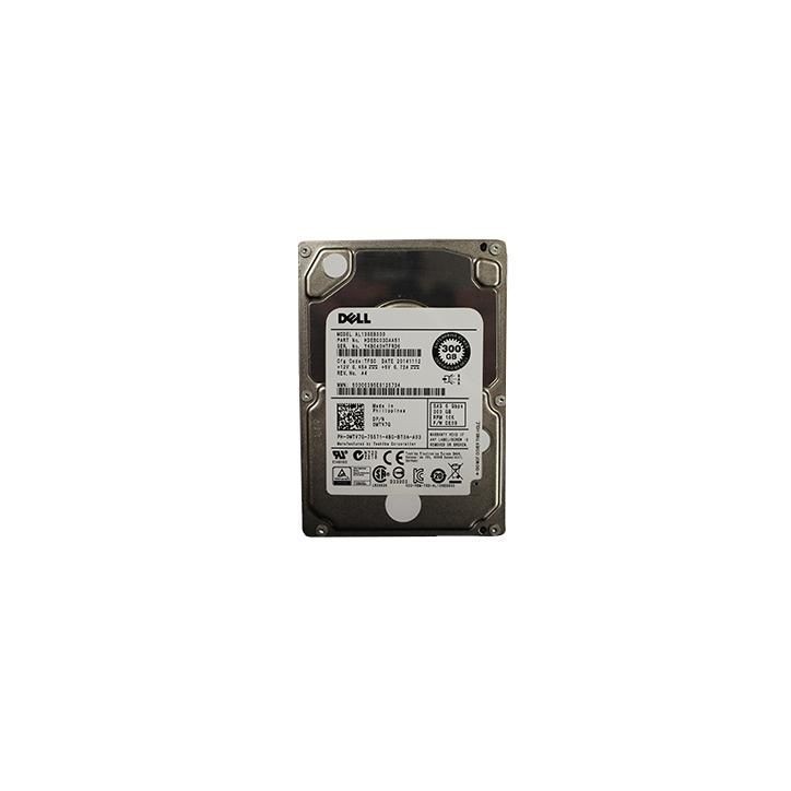MTV7G Dell HDD, 300GB, 512b, SAS, 10K RPM, 2.5 inch, 64MB, Toshiba, AL13SE 0T2JX4 Server/workstation