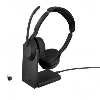 25599-999-889 Jabra Jabra Evolve2 55 - Link380c MS Stereo with Charging Stand Black