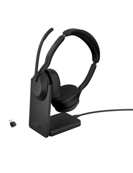 25599-999-889 Jabra Jabra Evolve2 55 - Link380c MS Stereo with Charging Stand Black