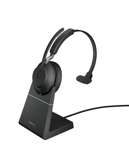 26599-889-989 Jabra Jabra Evolve2 65 USB-A UC Mono with Charging Stand - Black 1,71 Wh