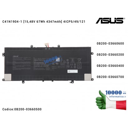 Batteria C41N1904-1 Originale ASUS ZenBook 14 UX393E UX393EA UX425IA UX325UA UX325SA UX425UA...