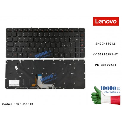 Tastiera Italiana Retroilluminata LENOVO Yoga 900-13ISK (80MK) (80SD) Yoga 900-13ISK2 (80UE)...