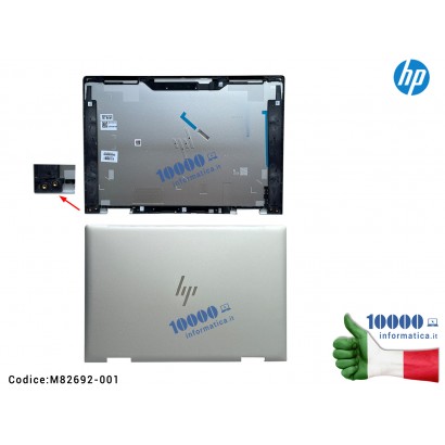 Cover LCD HP Envy X360 13-BD TPN-C152 13-BD 13M-BD 13T-BD [Silver] M82692-001 HP LCD Back Cover...