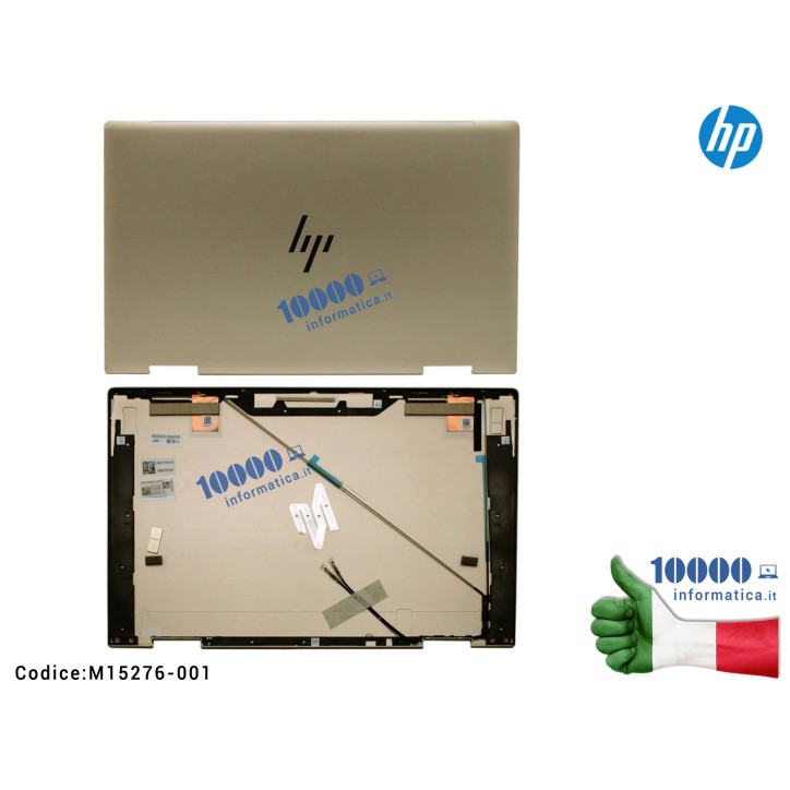 Cover LCD HP Envy X360 13-BD TPN-C152 13-BD 13M-BD 13T-BD  [Pale Gold] M15276-001 HP LCD Back Cover crafted specifically for OLE