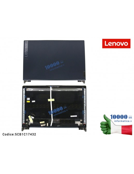 Cover LCD LENOVO Legion 5-15ACH6H (82JU) 5-15ACH6A (82NW) 5-15ITH6H (82JH) (82MH) [Phantom Blu] 5CB1C17432 FRU5CB1C17432 + Cavo Flat lcd lvds