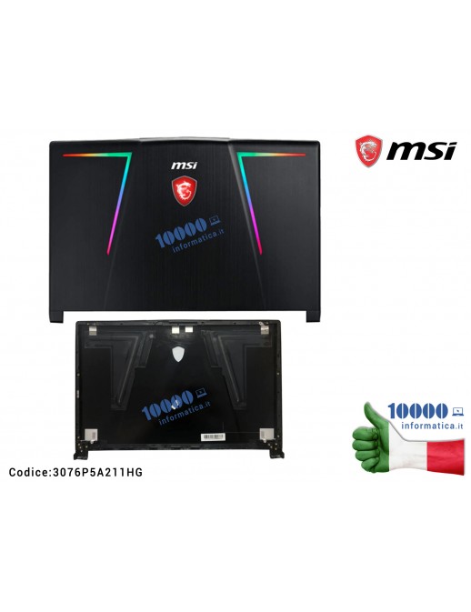 Cover LCD MSI GE63 GE63-8RE GE63-8RF GE63-8SE GE63-8SF Raider RGB (MS-16P5) 8RF-341CN 8RE-005 3076P5A211HG 307-6P5A211-HG0