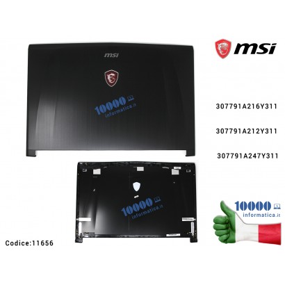 Cover LCD MSI GE72 GE72MVR GE72VR Apache Pro (MS-179B) (MS-1792) (MS-1793) (MS-1794) (MS-1795)...