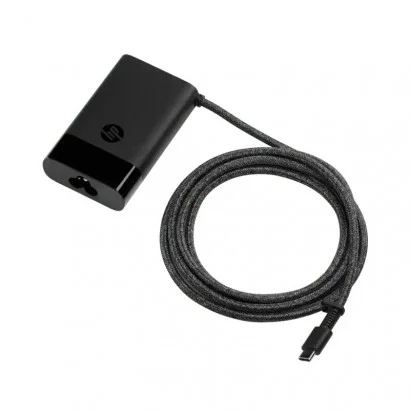 M54350-001 M54350-001 HP Slim AC adapter with USB-C, 65W output, compact design, built-in surge protection, compatible with H...