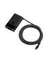 M54350-001 M54350-001 HP Slim AC adapter with USB-C, 65W output, compact design, built-in surge protection, compatible with H...