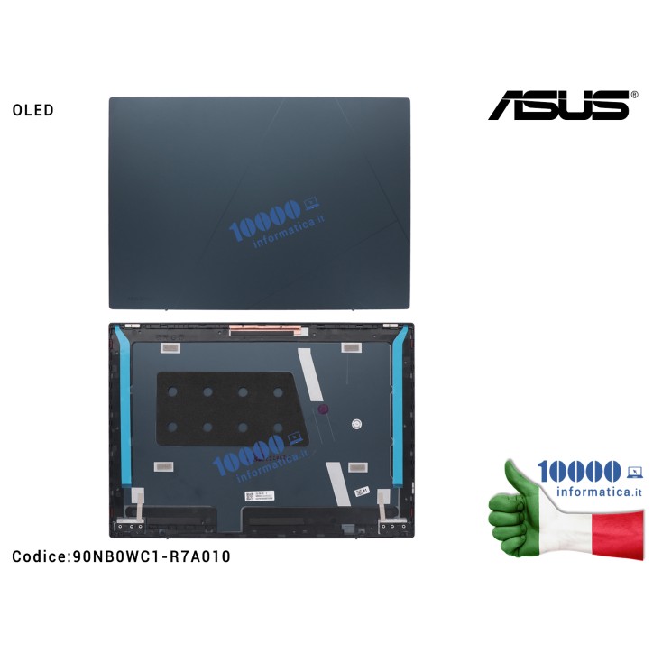 Cover LCD ASUS ZenBook 14 OLED UX3402 [Ponder Blue] UX3402Z UX3402ZA UX3402V UX3402VA 90NB0WC1-R7A010