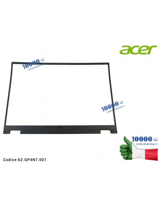 Cornice LCD ACER Predator Helios 18 PH18-72 62.QP4N7.001 62QP4N7001 Lcd Front Bezel Cover