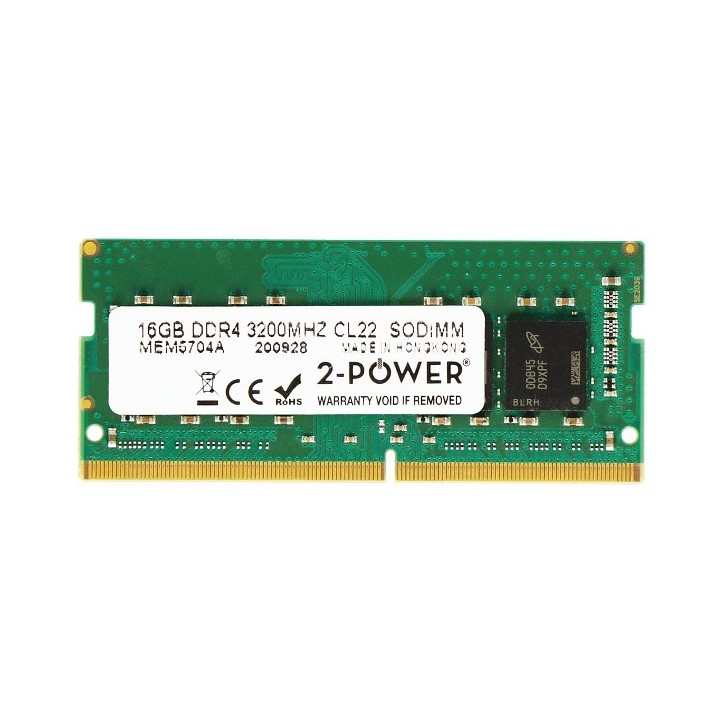 2P-KCP432SS8/16 16GB DDR4 3200MHz CL22 SODIMM