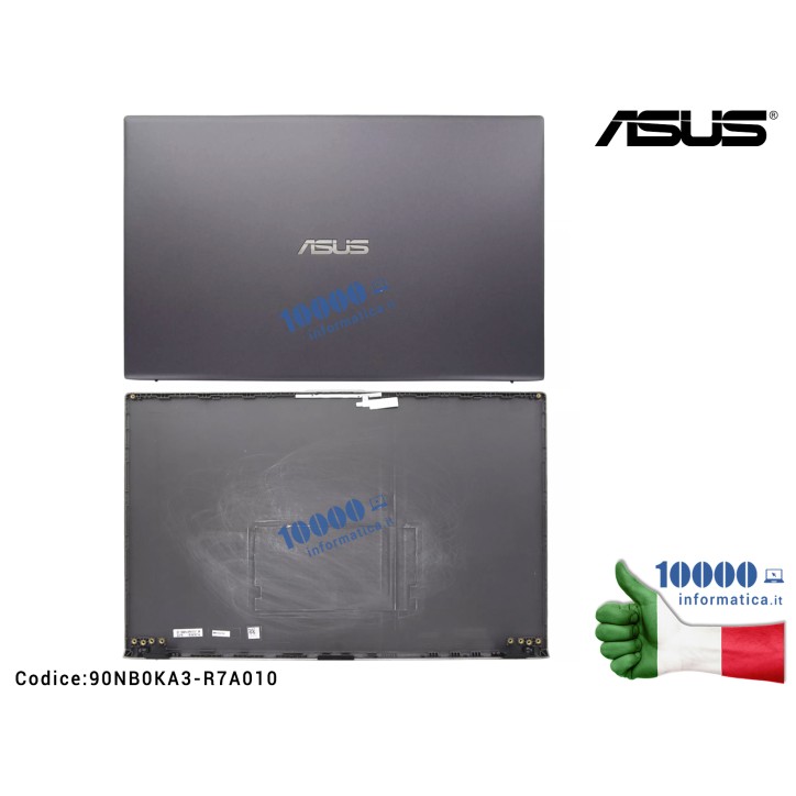 Cover LCD ASUS VivoBook F512 X512 S512 [Slate Grey] X512F X512J X512JP X512U X512UA S512F S512J S512JP S512U S512UA F512F F512J 